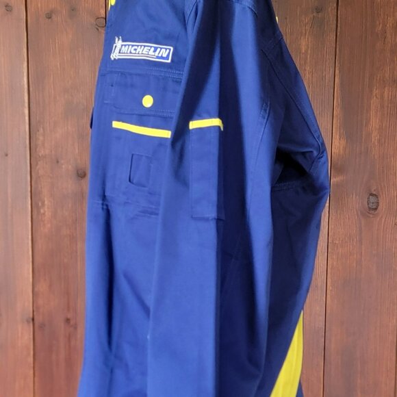 Big & Tall Men Work Top Utility Jacket 5L Approx. US 4XL Heavy Michelin Mr. Bib - Picture 12 of 12